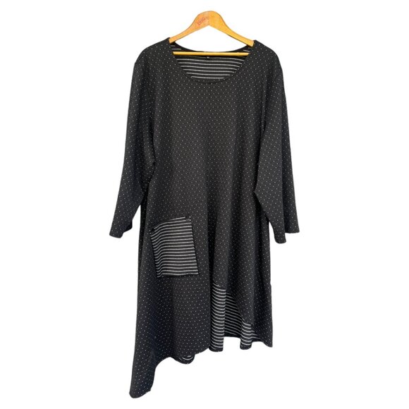 Sydney Dresses & Skirts - Sydney Artsy Soft Knit Asymmetrical Dress NWT